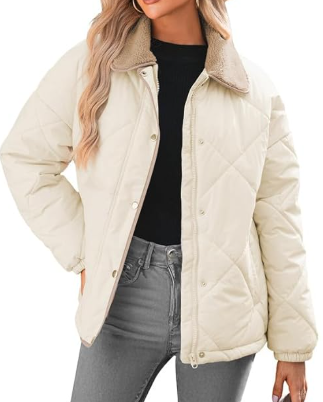 Women's Winter Casual Quilted Jacket